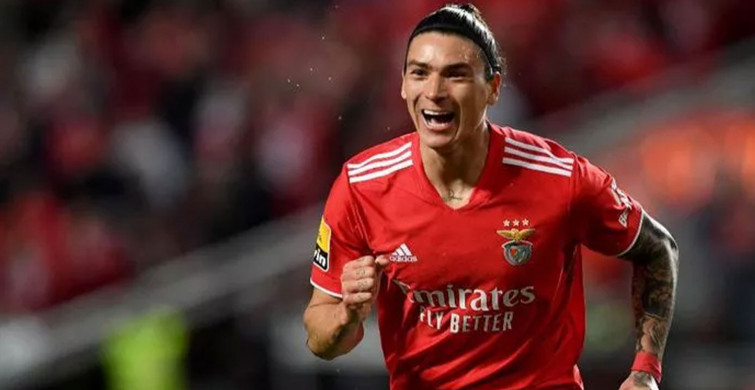 Benfica'nın Uruguaylı yıldızı Darwin Nunez,  Robert Lewandowski gibi yıldızları geride bıraktı!