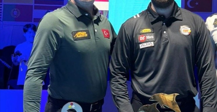 Berkay Karakurt, 3 Bant Bilardo Dünya Kupası'nda Şampiyon Oldu