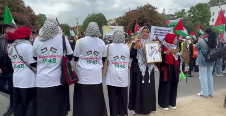 Berlin'de Nakba Yürüyüşüne Polis Müdahalesi: 15 Gözaltı
