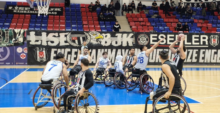 Beşiktaş Tekerlekli Sandalye Basketbol Süper Ligi'nde Farklı Galibiyet Aldı