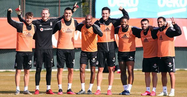 Beşiktaş'ta Gaziantep FK Hazırlıkları Devam Ediyor