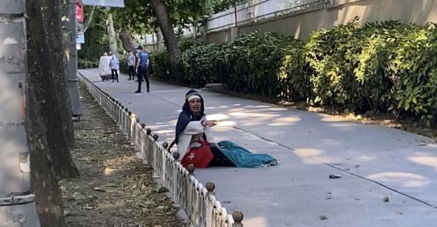 Beşiktaş'ta Polis Bir Kadından Şüphelendi! Dolmabahçe Trafiğe Kapatıldı