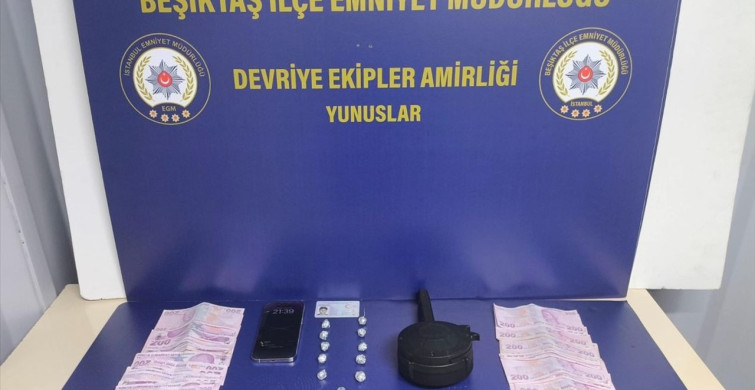 Beşiktaş'ta Uyuşturucu ve Silah Ele Geçirildi