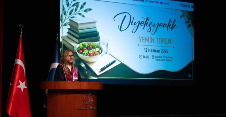 Beslenme ve diyetetik bölümü mezunları diyetisyenlik yemini etti