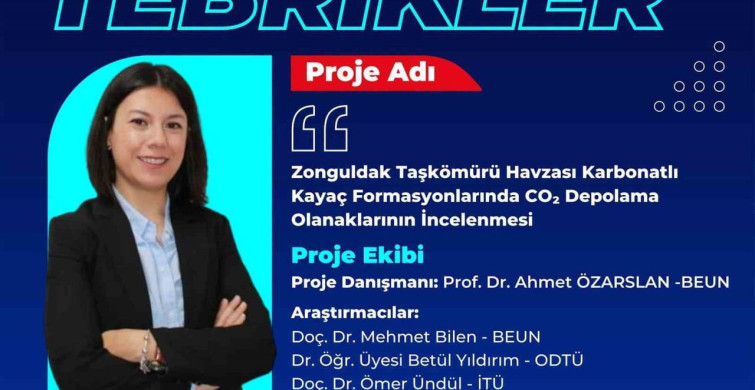 BEUN akademisyeninin TÜBİTAK 3501 kariyer projesine destek