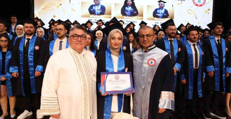 BEUN diş hekimliği fakültesinde mezuniyet sevinci: 106 genç diş hekimi göreve hazır