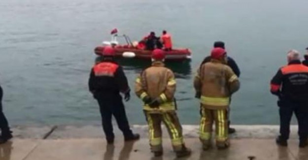 Beykoz'da Otomobil Denize Uçtu