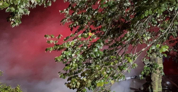 Beykoz'daki Restoranda Yangın Çıktı