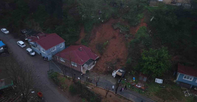 Beykoz'daki Toprak Kayması: Evin ve Aracın Durumu Ciddi