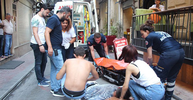 Beyoğlu'nda Barda Dehşet Anları