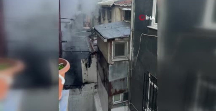Beyoğlu'nda Yangın: İki Yaşlı Kadın Kurtarıldı