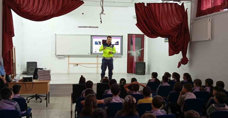 Beypazarı’nda Öğrencilere Trafik Güvenliği Semineri