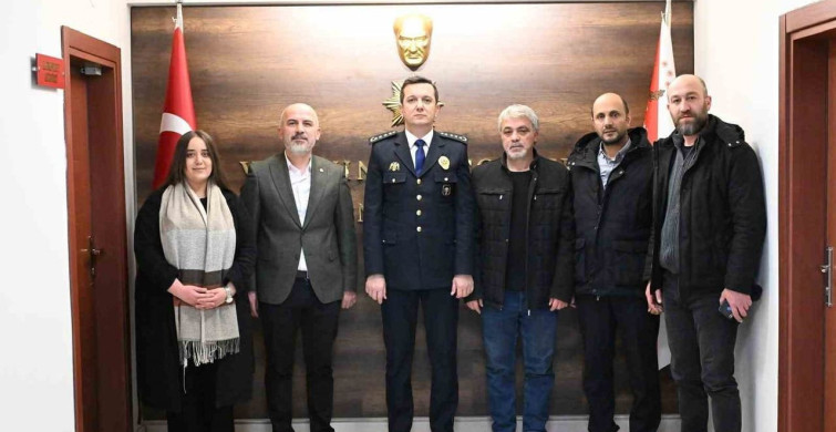 BGC Üyelerinden Emniyet Müdürü Erkol'a Polis Haftası Ziyareti