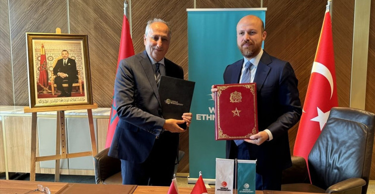 Bilal Erdoğan ve Fas Bakanı Berrade İle Geleneksel Sporlar İşbirliği Görüşmesi