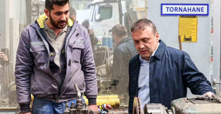 Bilecik Valisi Sözer'in Gülümbe Şantiyesi İncelemeleri