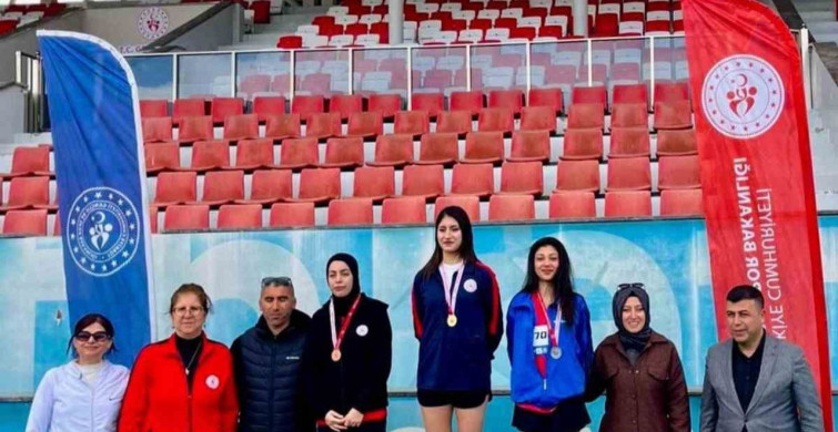 Bilecikli Atletizm Sporcusu Hatice Kelek, Türkiye 3.’sü Oldu