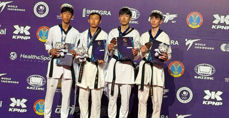 Bilecikli milli sporcu Altuğ Gesge, Kazakistan'dan bronz madalya ile döndü