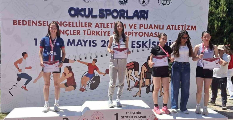 Bilecikli Sporcu Ecem Uygun Türkiye Şampiyonası'ndan Çifte Başarıyla Döndü