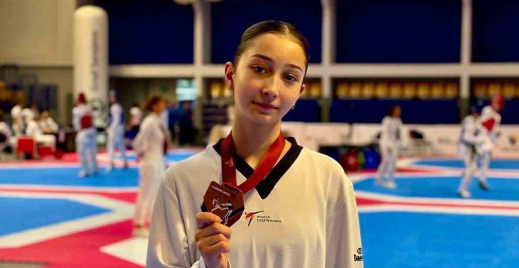 Bilecikli sporcu neslişah ençok, Avrupa üçüncüsü oldu