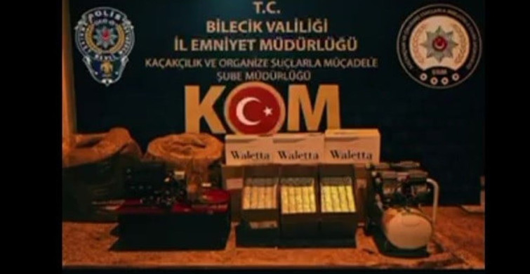 Bilecik'te 156 Bin Makaron Ele Geçirildi