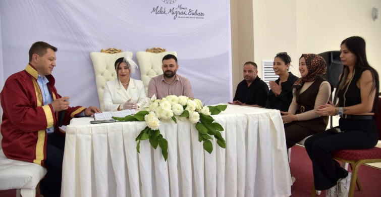 Bilecik'te 23 çift, nikah için özel tarihi tercih etti