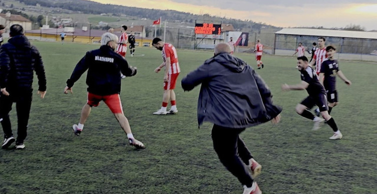 Bilecik’te Amatör Lig Maçında Olaylı Anlar