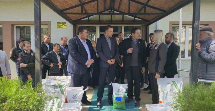Bilecik'te Çiftçilere Tohum Desteği Sağlandı