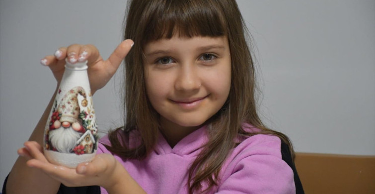 Bilecik'te Çocuklar Atıkları Sanata Dönüştürüyor