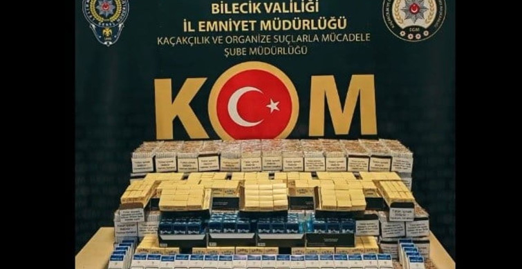 Bilecik'te Doldurulmuş Makaron Operasyonu