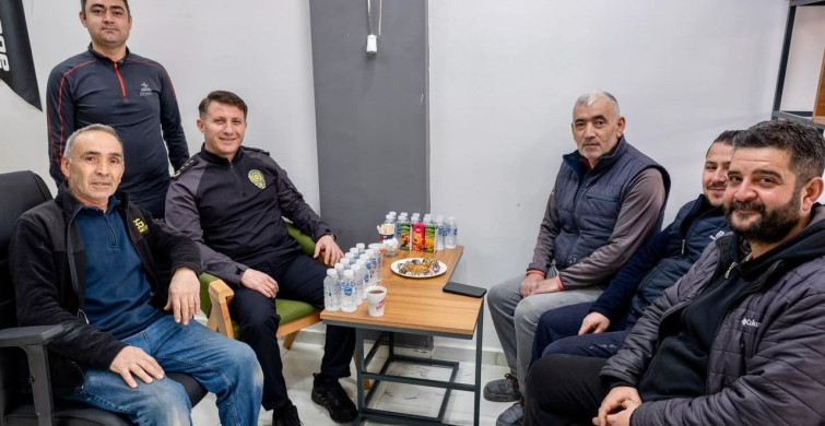 Bilecik'te Emniyet Müdürü Esnafla Buluştu