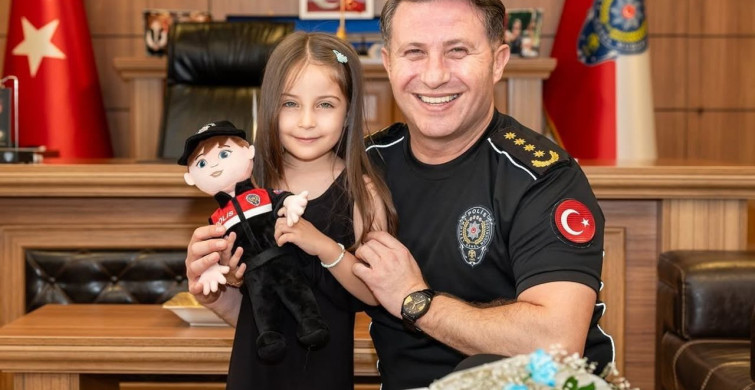 Bilecik’te gazi kızına yunus polis bebeği hediye edildi
