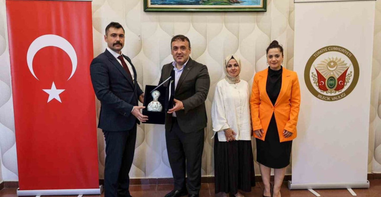 Bilecik'te görev değişimi öncesi veda programı düzenlendi