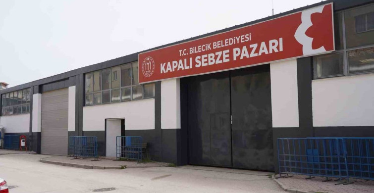 Bilecik'te Kapalı Pazar Alanının Yenileme Çalışmaları Tamamlandı