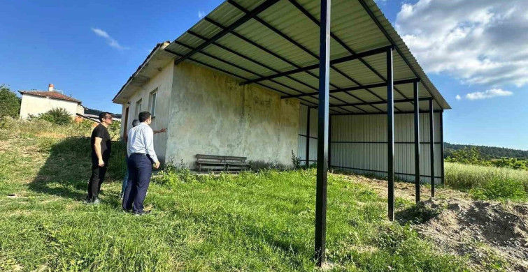 Bilecik'te köylere sundurma desteği