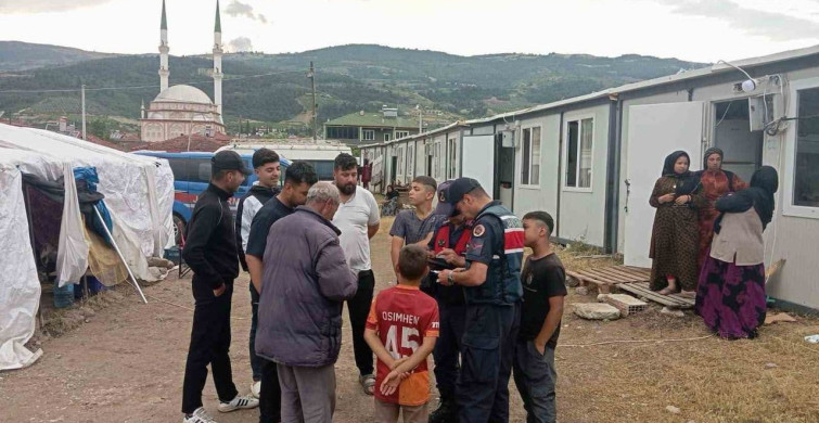 Bilecik'te mevsimlik tarım işçilerine jandarma denetimi