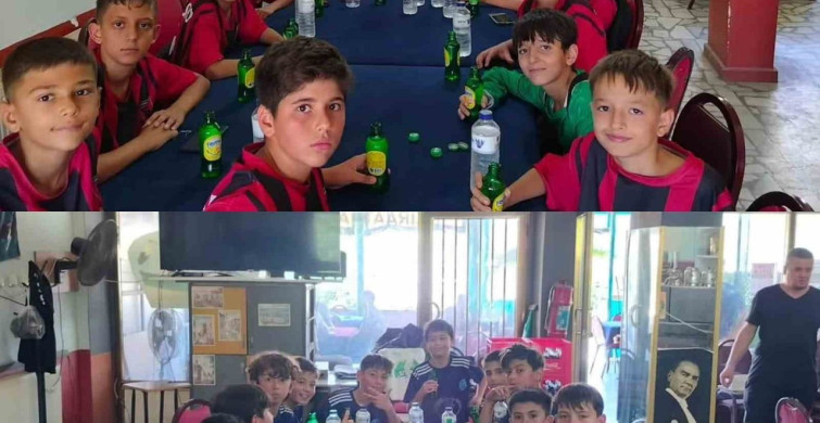Bilecik'te minik futbolcular dostluk için sahaya çıktı