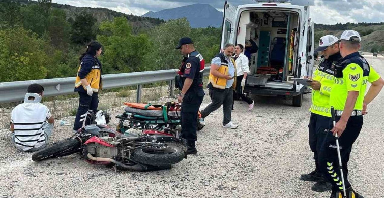 Bilecik'te Motosiklet Kazası: 1 Kişi Yaralandı