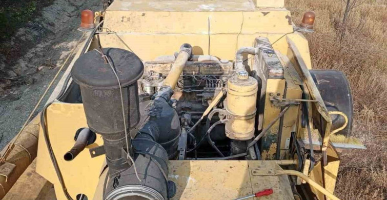 Bilecik'te su tankeri bulundurmadan biçerdöver çalıştıran şahsa ceza
