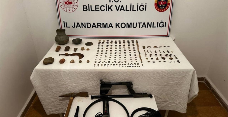 Bilecik'te Tarihi Eser Kaçakçılığı Operasyonu