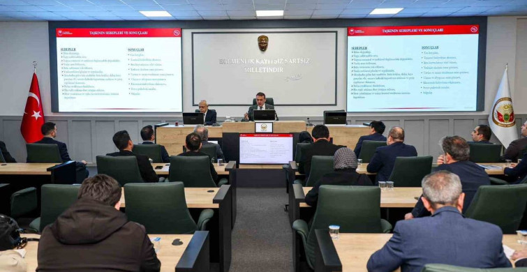 Bilecik'te Taşkın Koordinasyon Toplantısı Yapıldı