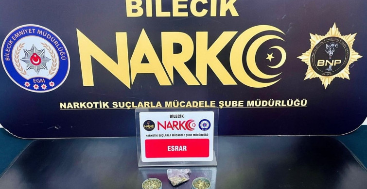 Bilecik'te Uyuşturucu Operasyonu: 1 Gözaltı