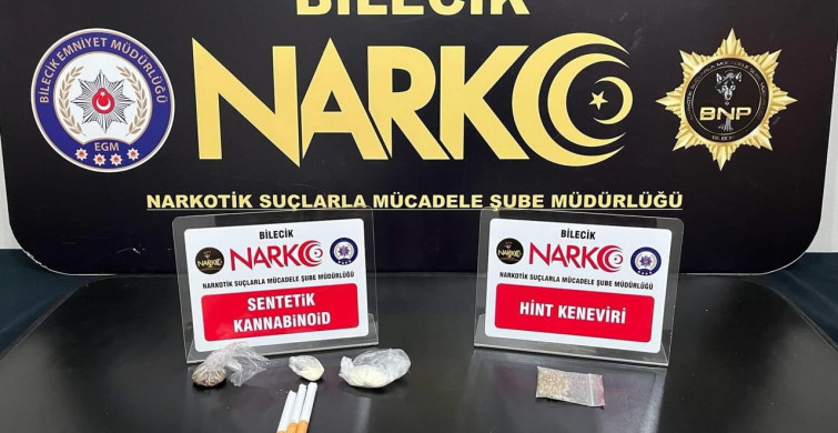 Bilecik'te Uyuşturucu Operasyonu: 1 Gözaltı