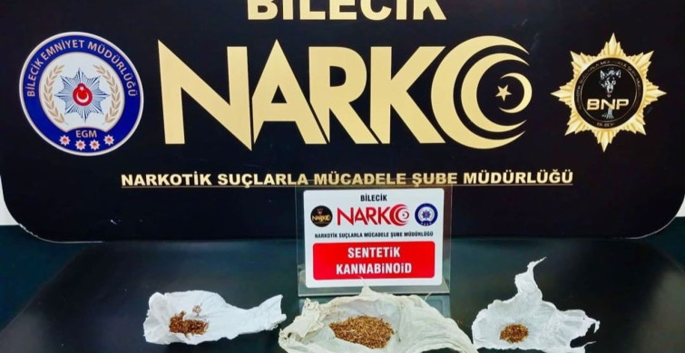Bilecik'te Uyuşturucu Operasyonu: 1 Gözaltı