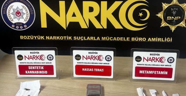 Bilecik'te Uyuşturucu Operasyonu: 1 Gözaltı