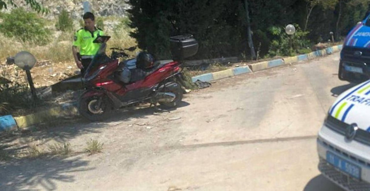 Bilecik'te Yakıt Aldıktan Sonra Motosiklet Kazası
