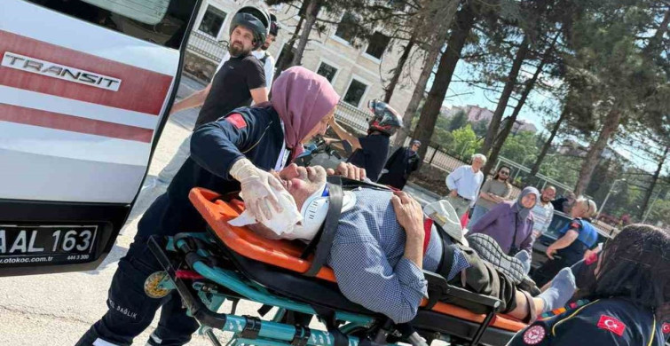 Bilecik’te Yaya Otomobil Çarpması Sonucu Yaralandı