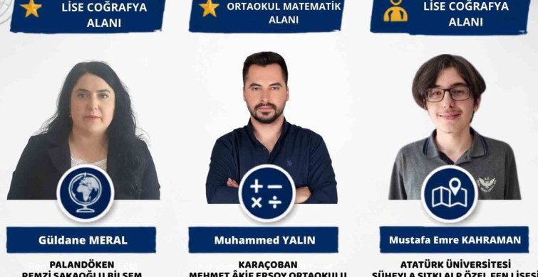 Bilim olimpiyatlarında erzurum’un başarılı performansı
