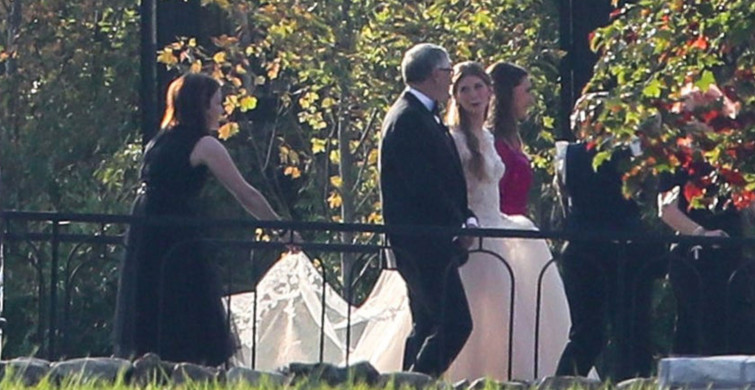 Bill Gates'in Kızı, Önce İmam Nikahı Kıydı Sonra da Resmi Nikah Kıyarak Evlendi!