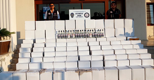 Bin 535 Litre Sahte İçki Ele Geçirildİ