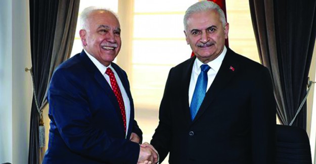 Binali Yıldırım Doğu Perinçek'i Kabul Etti